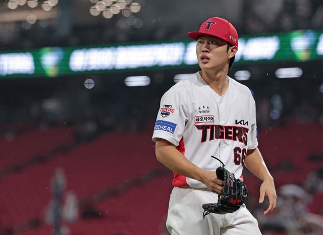 2일 광주 SSG전에서 데뷔 첫 승과 마주한 이도현. 사진=KIA 제공