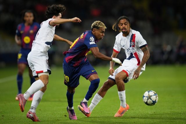 야말은 역시 최고였다. 그러나 그는 바르셀로나를 웃게 하지 못했다. 사진=AP=연합뉴스