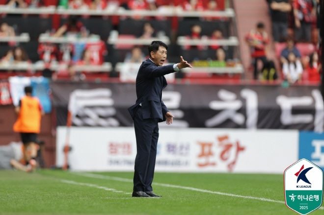 포항 박태하 감독. 사진=한국프로축구연맹