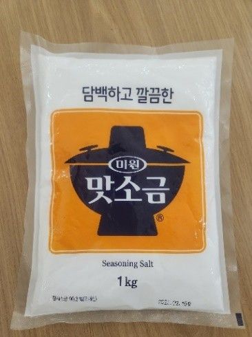 대상 청정원 브랜드 미원 맛소금 모조품 및 유사품. 대상.