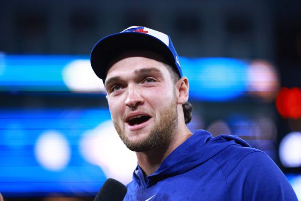 토론토 신인 예사배지는 자신의 주변인들에 대한 공격을 멈춰달라고 요구했다. 사진= Getty Images/AFP= 연합뉴스 제공