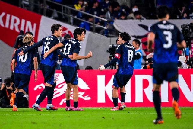 일본이 브라질을 상대로 역사상 첫 승리를 거뒀다. 사진=AFP=연합뉴스