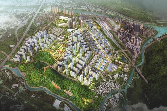 KTX울산역 복합특화지구 조감도 <자료=울산시>