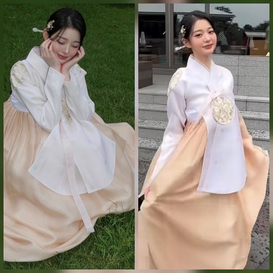 아이브 장원영이 한복 차림으로 남긴 한 줄의 문장이 화제를 모았다.사진=장원영 SNS