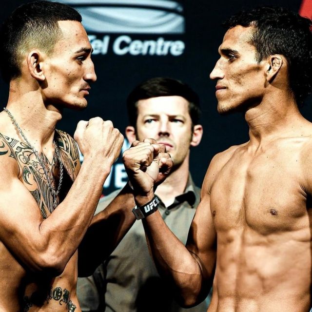 할러웨이와 올리베이라는 10년 전, 페더급에서 맞대결을 펼친 바 있다. 당시 올리베이라의 식도 부상으로 할러웨이가 1라운드 TKO 승리했다. 사진=MMA 오르빗 SNS