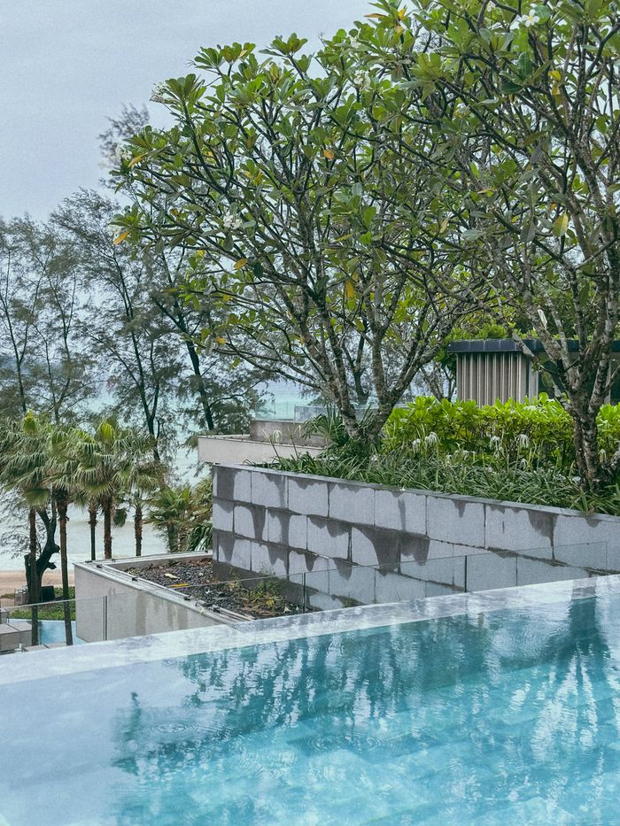 펜트하우스 전용 수영장 / 사진=권효정 여행+ 기자