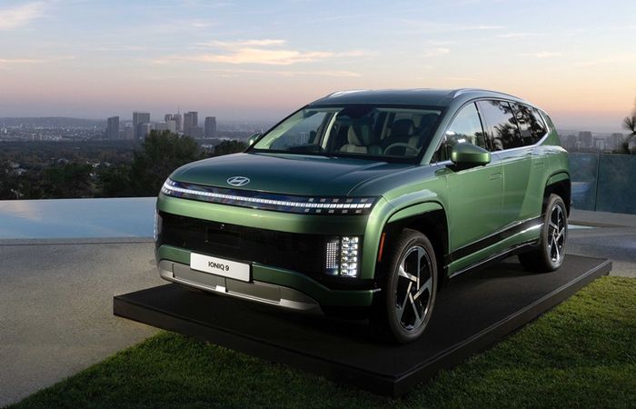 IIHS 평가에서 최고 등급을  획득한 아이오닉 9 [사진출처=현대차]