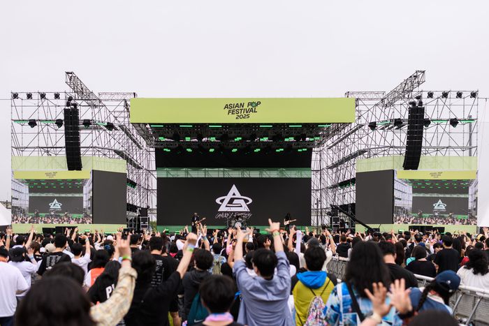 파라다이스시티 아시안 팝 페스티벌 공연 현장.