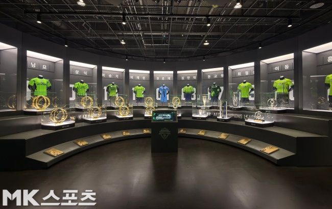 전북현대 클럽 뮤지엄. 사진=김영훈 기자