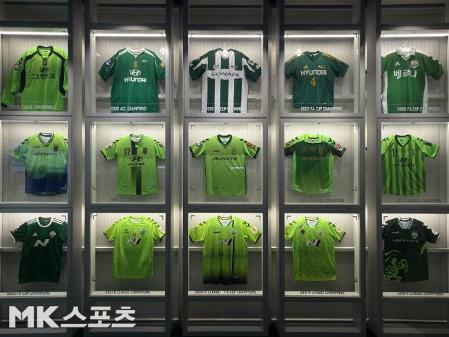 전북현대 클럽 뮤지엄. 사진=김영훈 기자