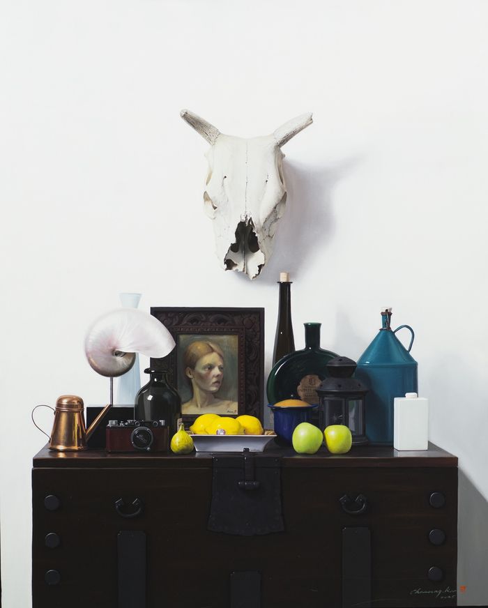 구자승의 ‘카나다의 추억’, 2025 Oil on canvas 162 x 130-s