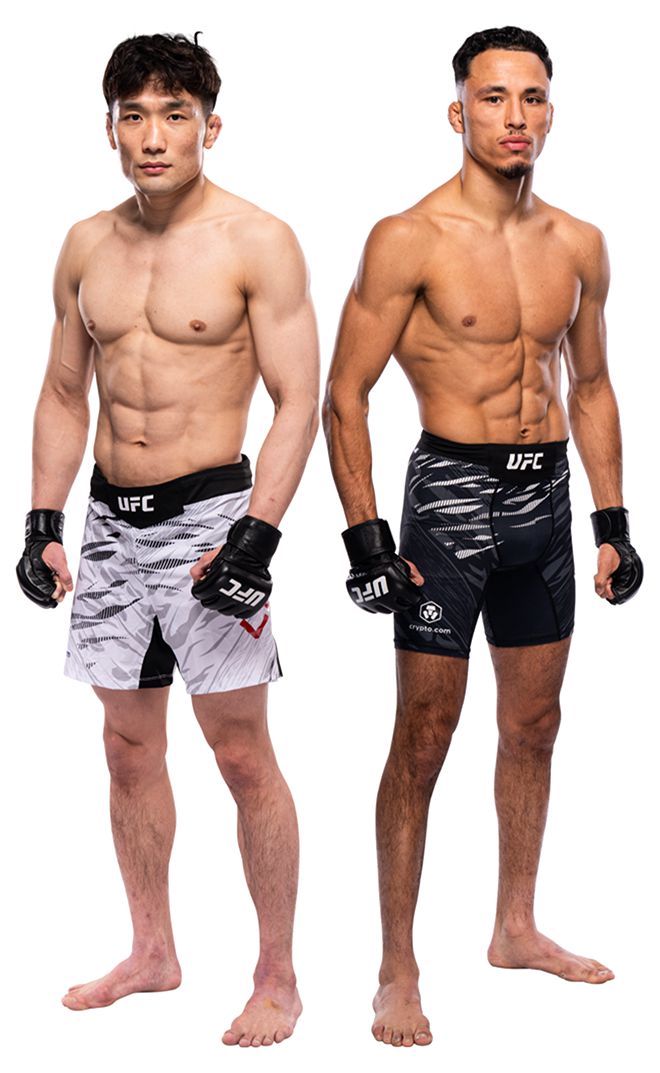 RTU 시즌2 밴텀급 우승자 이창호, 라이트급 출신 티머시 앙헬 쿠암바 UFC on ESPN+ 121 제6경기 프로필. 사진=TKO