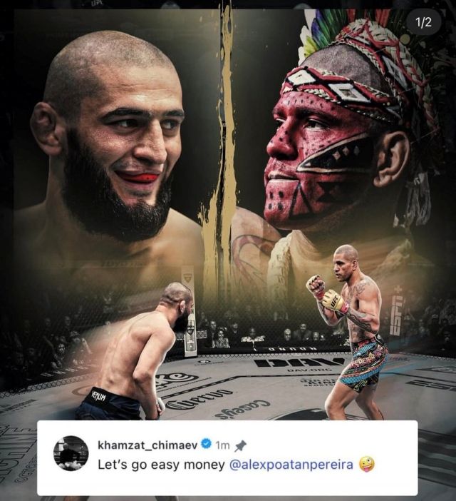 페레이란는 치마에프의 콜아웃에 자선 그래플링 매치를 역제안했다. 그리고 돌아온 답은 확실했다. 사진=MMA 파이팅 SNS