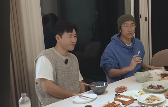 김종민과 빽가가 결혼을 앞둔 신지의 신혼집을 방문했다. [사진출처 = 영상 캡처]