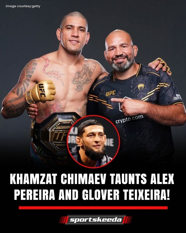 치마에프는 페레이라, 그리고 테세이라를 동시에 꺾을 수 있다는 자신감을 보였다. 사진=스포츠키다 SNS