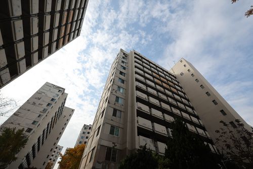 여의도 시범아파트 단지의 모습. [박형기기자]