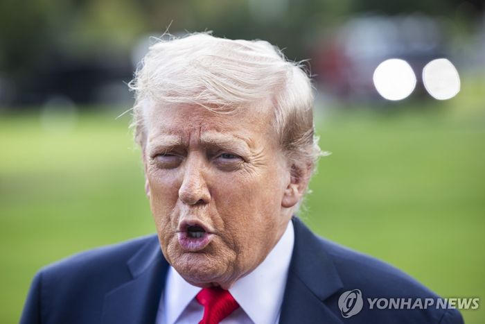 도널드 트럼프 미국 대통령. EPA 연합