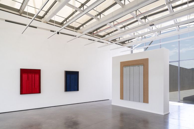 샤토 라 코스트에서 열렸던 하종현 작가 전시.