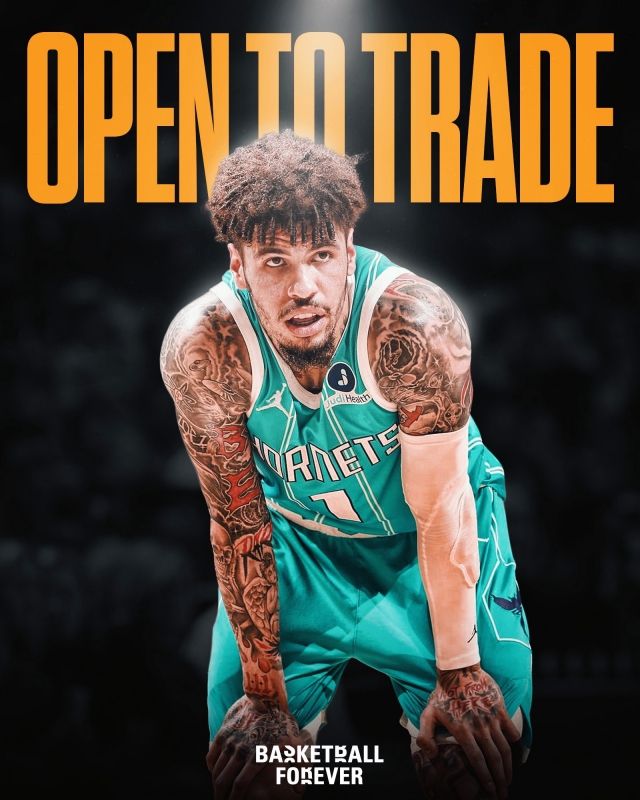 볼은 자신을 향한 트레이드 소문에 대해 확실한 답을 했다. 샬럿에 남을 것이라고 말이다. 사진=바스켓볼 포에버 SNS