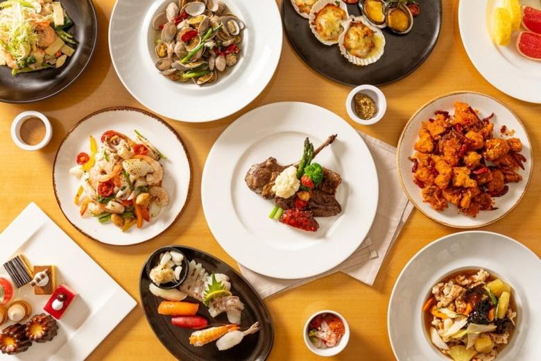 대명 소노의 음식들.