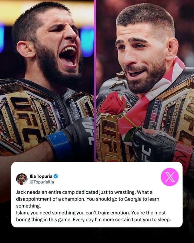 토푸리아는 마카체프가 웰터급 챔피언이 된 후 강하게 도발하기도 했다. 그는 “마카체프, 너에게는 훈련으로 얻을 수 없는 게 필요하다. 바로 감정이다. 너는 이 스포츠에서 가장 지루한 존재일 뿐이다”라며 “네가 잠들게 될 것이라는 확신이 매일 커지고 있다”고 전했다. 사진=La Sueur SNS