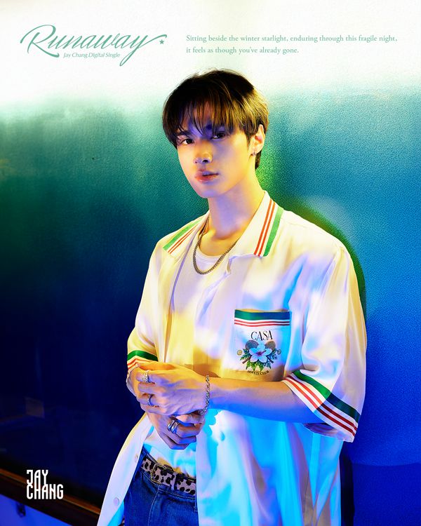 소속사 에프엔엔터테인먼트는 오는 12월 6일 낮 12시, 제이창이 디지털 싱글 ‘Runaway’를 발매하며 약 1년 만에 솔로 아티스트로서 신곡을 선보인다고 밝혔다.
