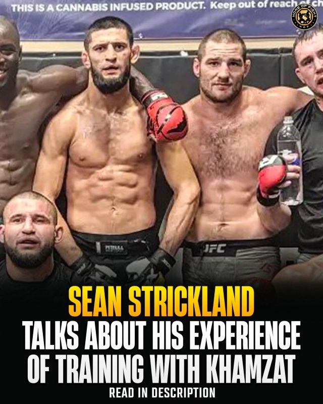 과거 치마에프와 스트릭랜드가 함께 훈련했던 사진이다. 그러나 두 사람의 관계는 현재 좋지 않다. 사진=홈 오브 파이트 SNS