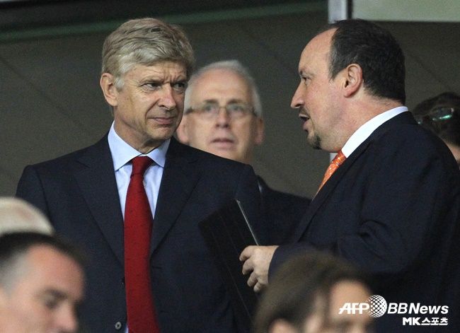 아르센 벵거 전 아스널 감독(사진 왼쪽). 사진=AFPBBNews=News1