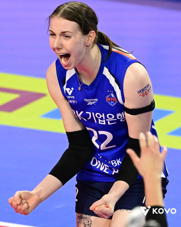 킨켈라는 IBK에서 조금씩 성장중이다. 사진 제공= KOVO