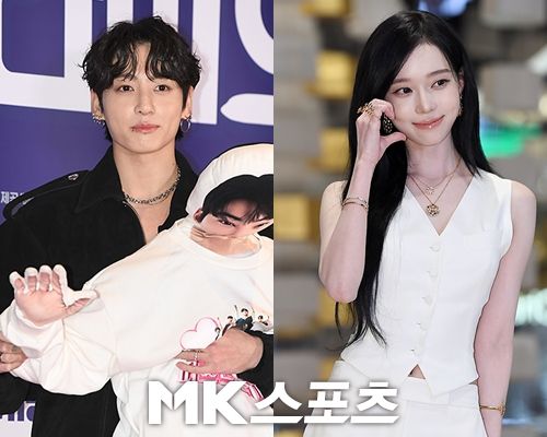 방탄소년단 정국과 에스파 윈터가 열애설에 휩싸였다. 사진=천정환 기자