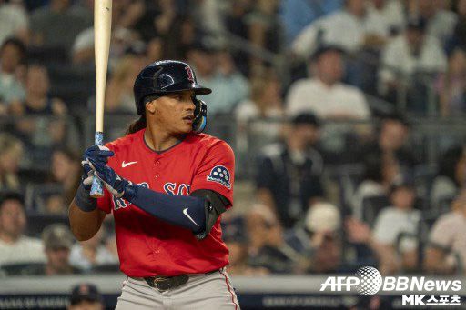 조에스틴슨 가르시아는 지난해 빅리그에 데뷔했다. 사진=ⓒAFPBBNews = News1