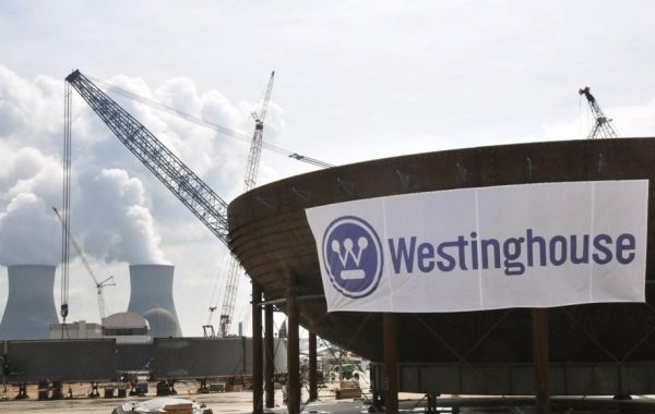 웨스팅하우스의 미국 보글 원자력발전소 건설 현장. [사진=교도 연합뉴스]