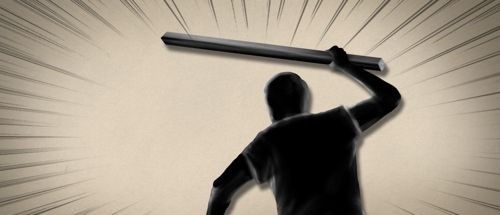 둔기 폭력 CG [연합뉴스]