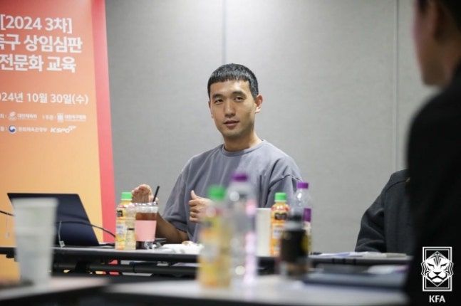 김우성 심판. 사진=대한축구협회우성 심판. 사진=대한축구협회