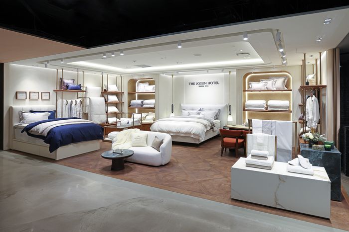 신세계 강남점의 9층 더 조선호텔 침구 매장. <자료 = 조선호텔>