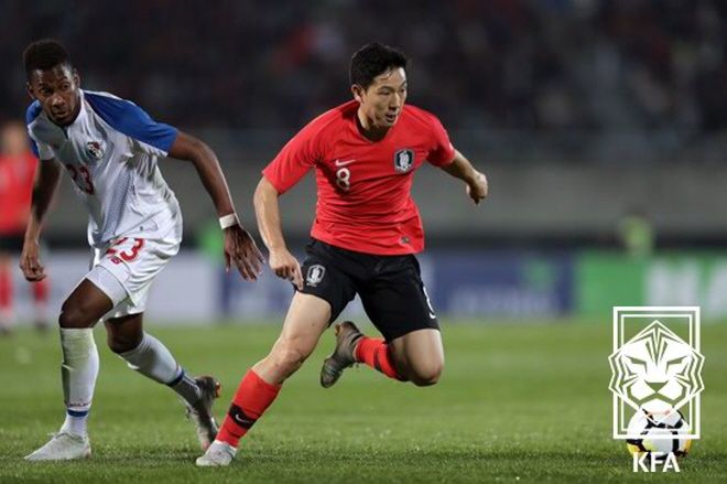 남태희는 태극마크를 달고 A매치 54경기에서 7골을 기록했다. 사진=대한축구협회