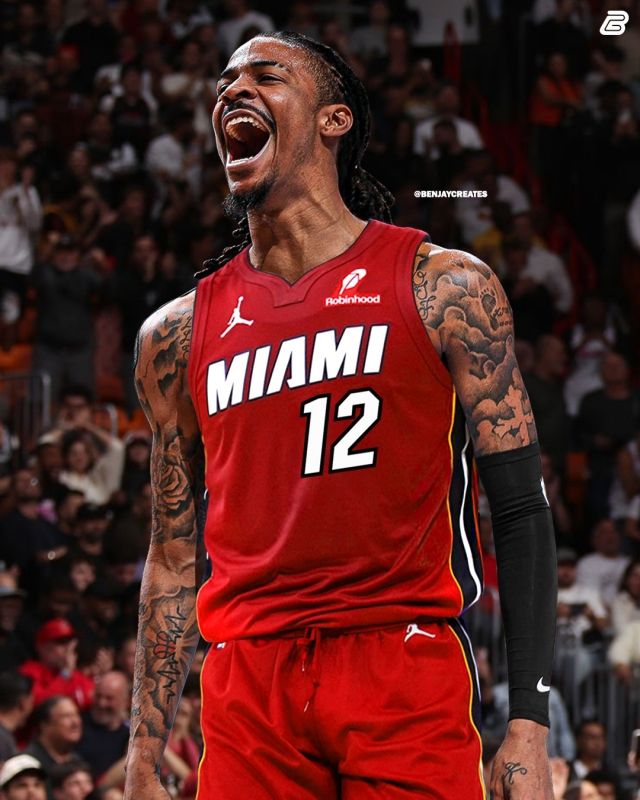 또 다른 NBA 인사이더 제이크 피셔는 새로운 소식을 꺼냈다. 마이애미가 아데토쿤보를 원하기 전, 이미 모란트 영입에 대한 내부 논의를 진행했다는 것이다. 사진=Benjay SNS