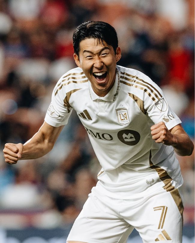 손흥민. 사진=LAFC 공식 SNS