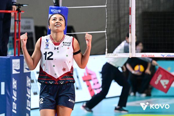 자스티스는 V-리그에서 첫 시즌을 보내고 있다. 사진 제공= KOVO