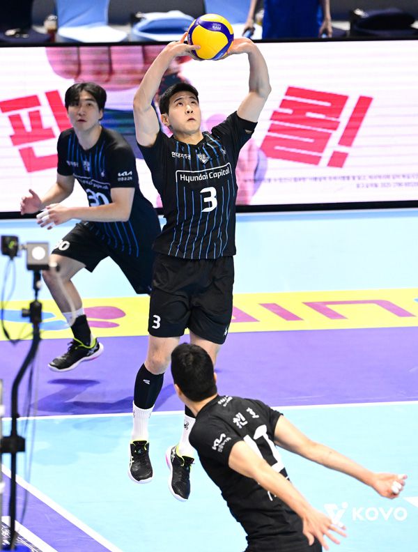 황승빈은 이날 복귀전을 치렀다. 사진 제공= KOVO