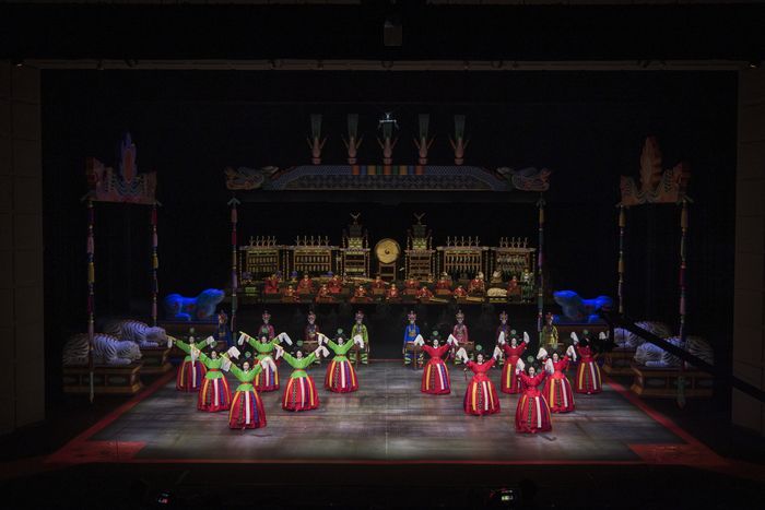 고려·조선의 궁중 의식을 본따 만든 국립국악원 송년공연 ‘나례’. 국립국악원