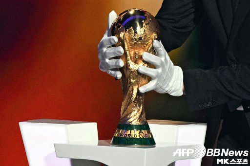 2026 월드컵에서 이 트로피를 들어올릴 팀은 어디일까? 사진=ⓒAFPBBNews = News1