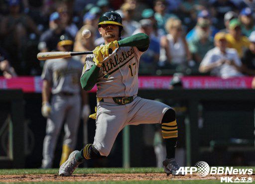 애슬레틱스 2루수들의 타석 생산력은 지난 시즌 메이저리그에서 최악이었다. 사진=ⓒAFPBBNews = News1