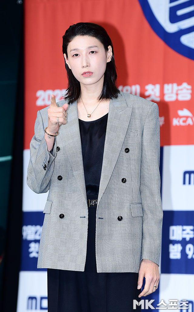 원더독스 감독을 맡았던 김연경은 인쿠시의 프로 데뷔에 축하 메시지를 남겼다. 사진= MK스포츠 DB