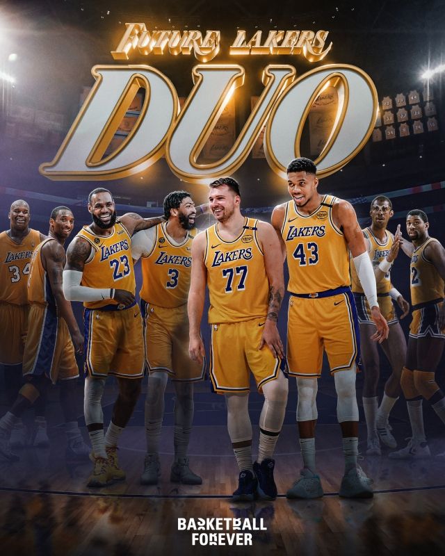 레이커스는 여름이 되면 르브론 제임스와 하치무라 루이 등 FA가 되는 선수들이 적지 않다. 재정적 유연성을 기대할 수 있다. 물론 리브스와는 4000~4500만 달러 수준의 대형 연장 계약을 할 수 있는 상황. 기존 돈치치와 리브스, 그리고 아데토쿤보까지 영입하면 새로운 레이커스를 기대할 수 있다. 사진=바스켓볼 포에버 SNS