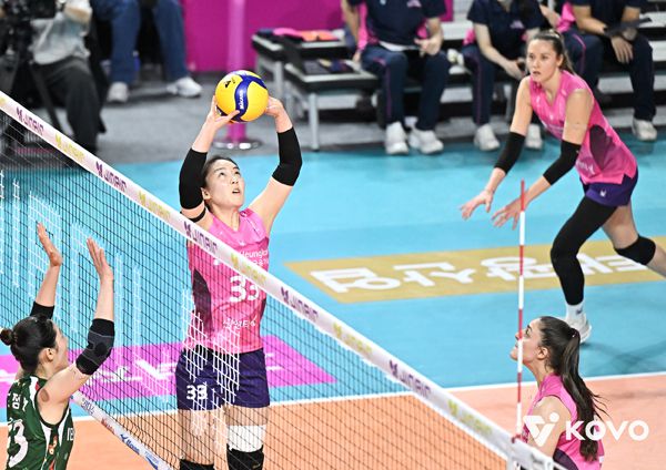 흥국생명의 이나연은 1년의 공백이 무색한 활약을 보여주고 있다. 사진 제공= KOVO