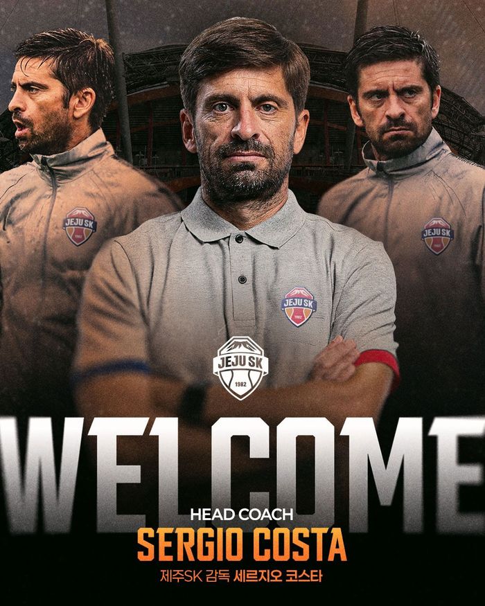 세르지우 코스타 감독. 사진=제주SK