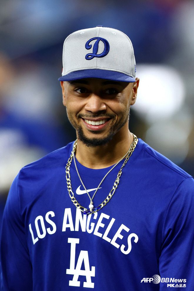 LA 다저스에서 활약 중인 무키 베츠. 사진=AFPBBNews=News1