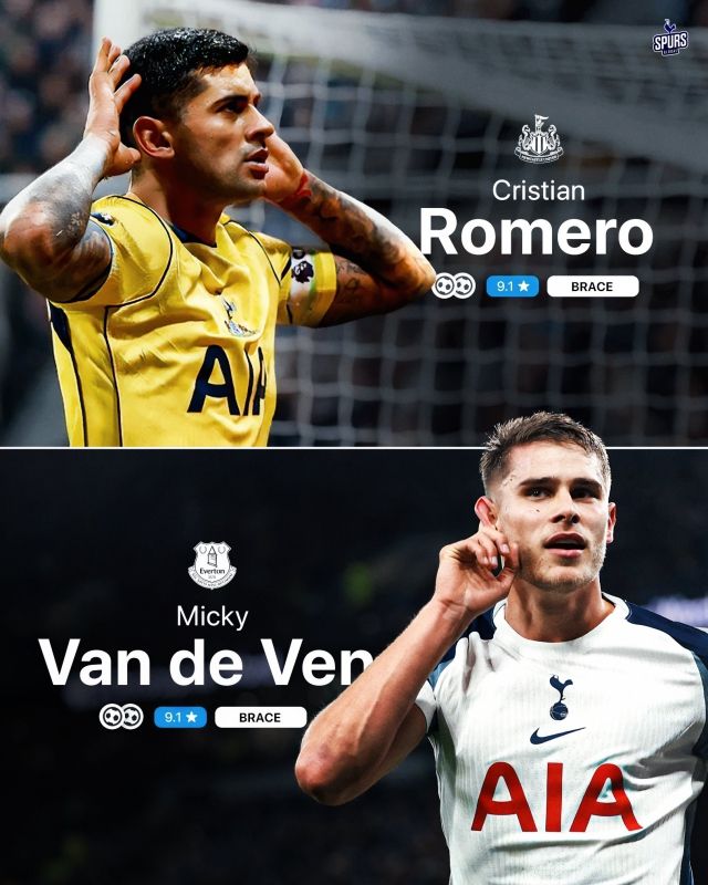 토트넘은 반더벤을 로메로와 같은 수준으로 대우할 생각이다. 현재 반더벤의 주급이 약 9만 파운드, 한화 약 1억 7000만원인 것을 고려하면 2배 이상의 인상을 기대할 수 있다. 사진=스퍼스 글로벌 SNS