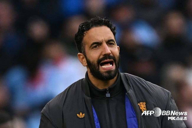 맨체스터 유나이티드 감독 후벵 아모림. 사진=AFPBBNews=News1